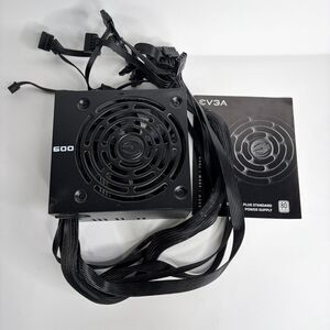 EVGA 600W 80 Plus Certified 100-W1-0600-K1 Power Supply